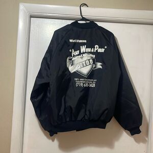 Vintage art with a pulse winning tattoo jacket, Colorado extra large